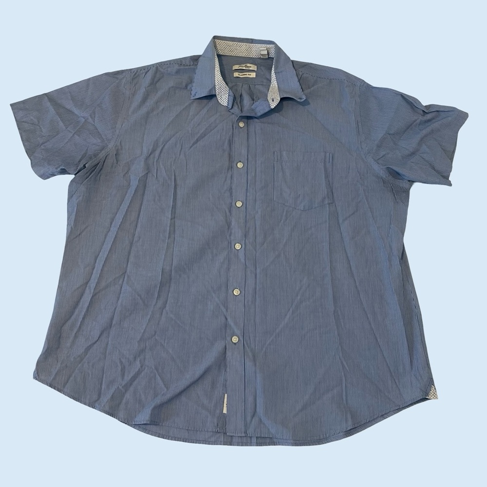 Van Heusen Blue Button-Up Shirt
